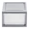 IRIS® 6qt. Gray Stackable Storage Bin with Clear Drawer